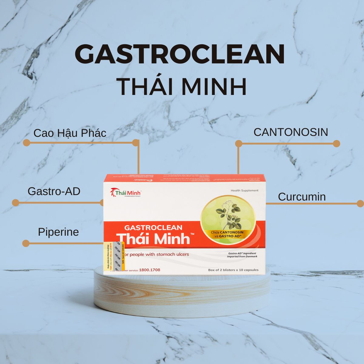 Gastroclean Thái Minh 13 Gastroclean Thái Minh