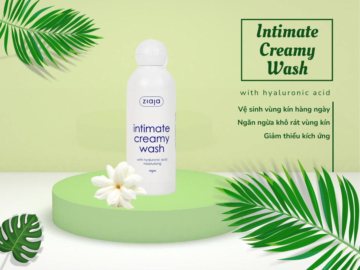 Intimate Creamy Wash With Hyaluronic Acid 200ml