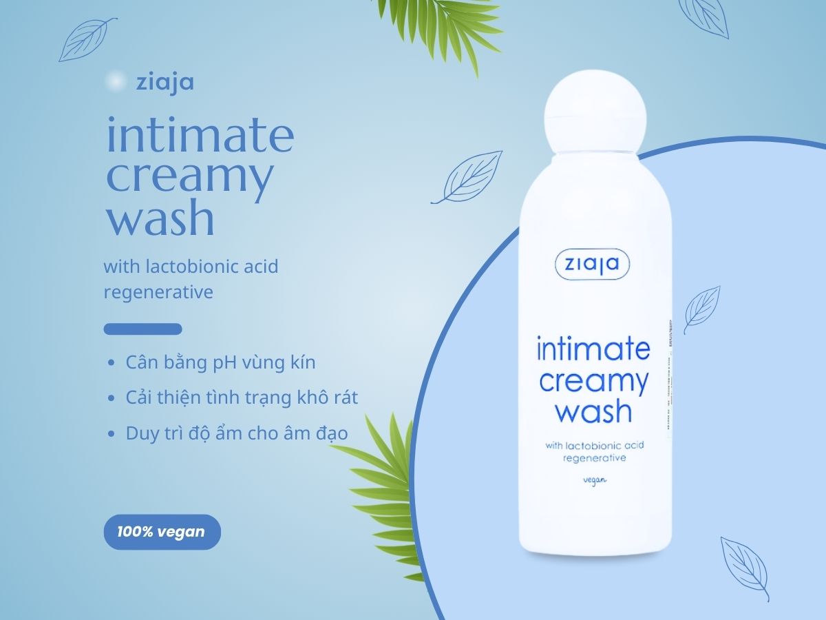 Intimate Creamy Wash With Lactobionic Acid
