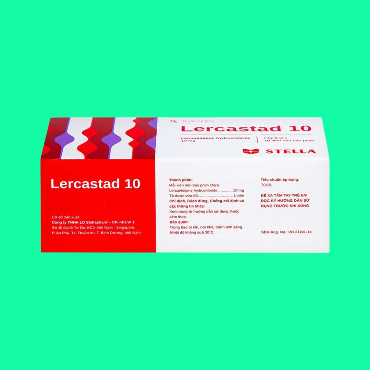 lercastad-10-6 Thuốc Lercastad 10