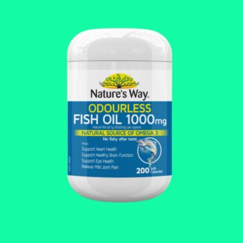 Nature’s Way Odourless Fish Oil 1000mg