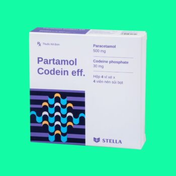 Thuốc Partamol Codeine Eff