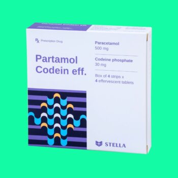 Thuốc Partamol Codeine Eff