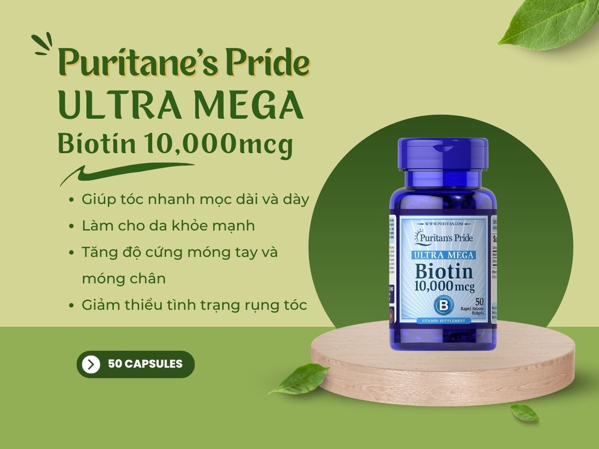 Puritan’s Pride Ultra Mega Biotin 7 Puritan’s Pride Ultra Mega Biotin