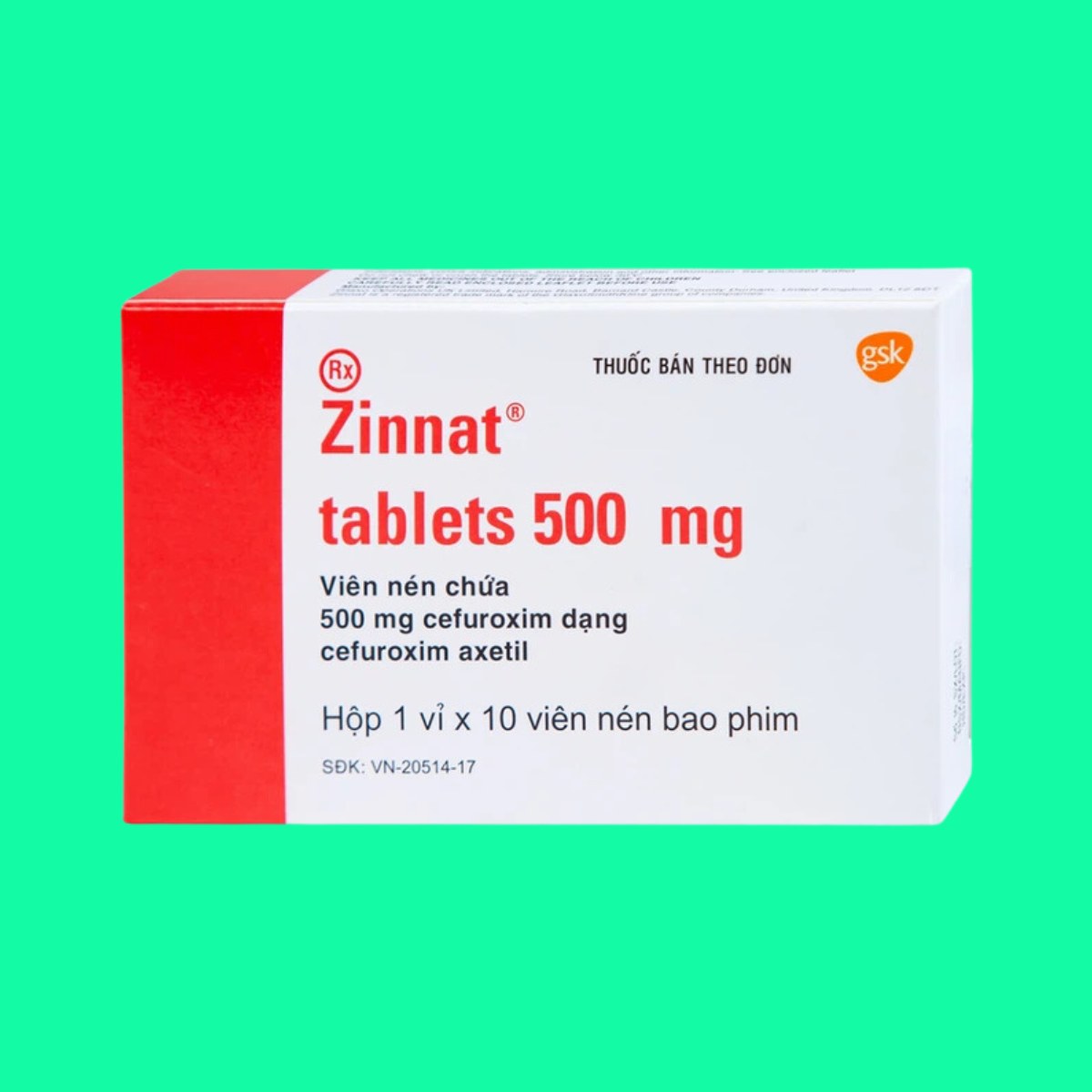 zinnat-tablets-500mg-2 Thuốc Zinnat Tablets 500mg
