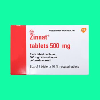 Zinnat Tablets 500mg 8 Thuốc Zinnat Tablets 500mg