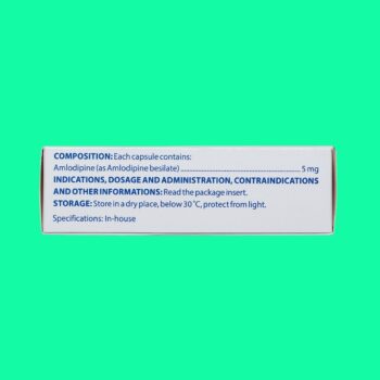Amlodipin 5mg Domesco 10 Amlodipin 5mg Domesco
