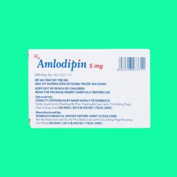 Amlodipin 5mg Domesco 5 Amlodipin 5mg Domesco