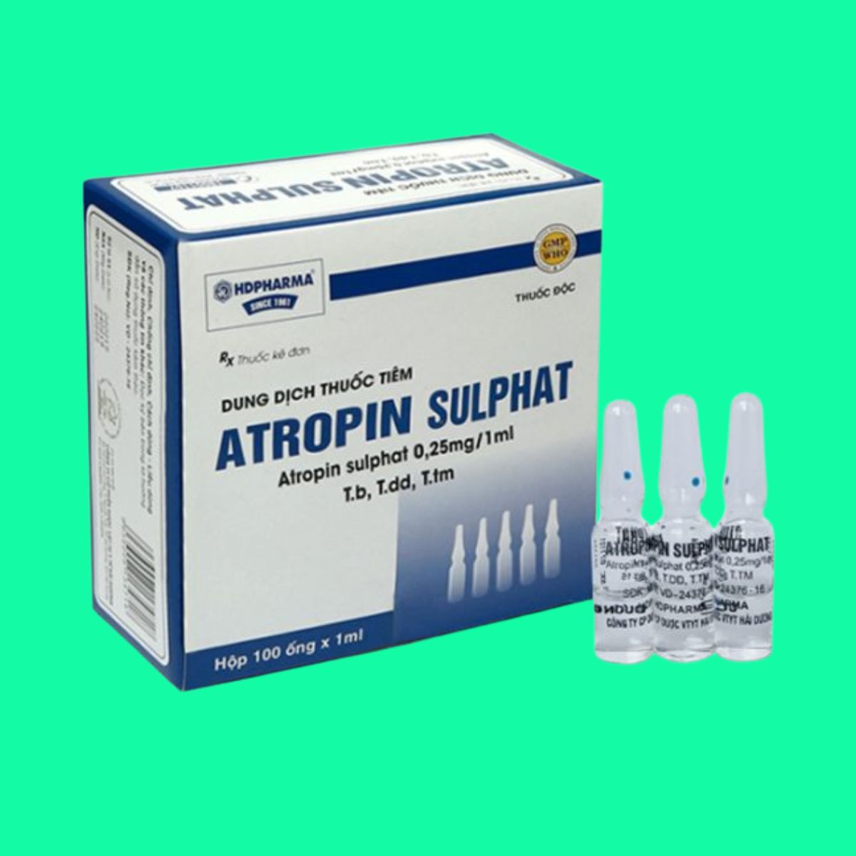 Atropin sulfat HDPharma (3) Atropin sulfat HDPharma