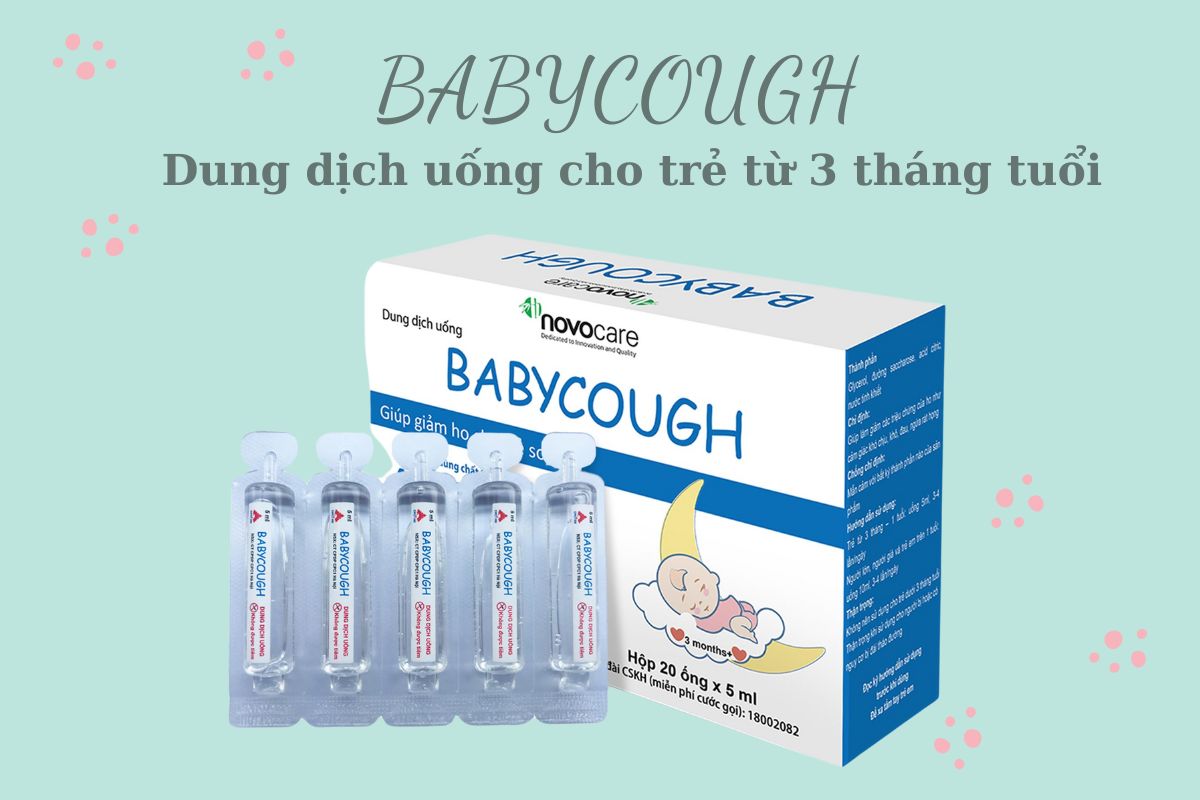 Babycough 9 Babycough có tác dụng gì?