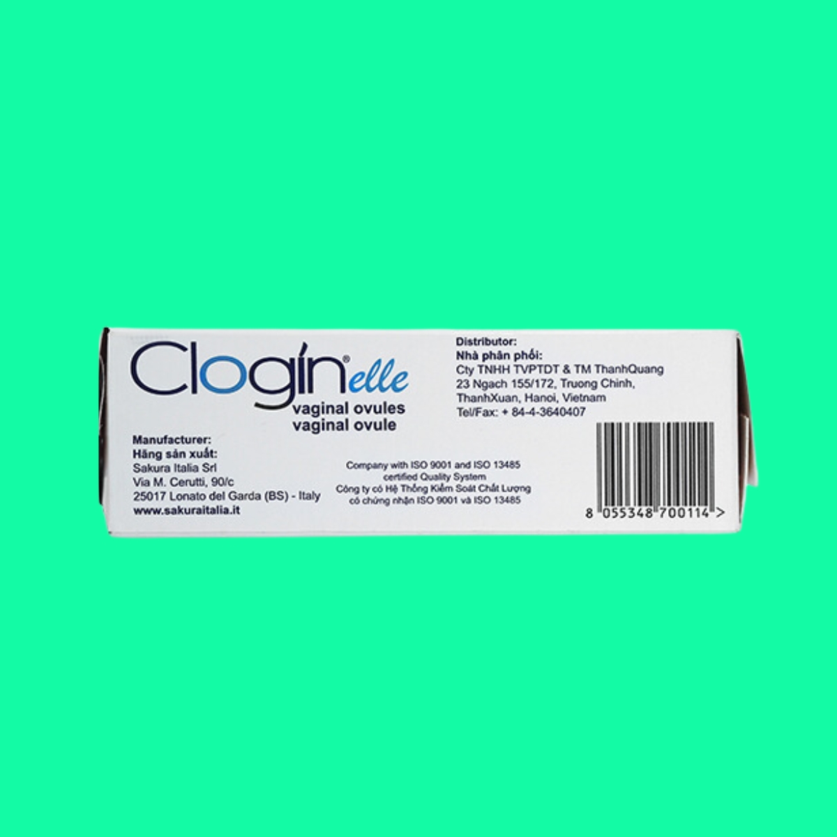 Clogin-Elle-11 Viên đặt âm đạo Clogin Elle