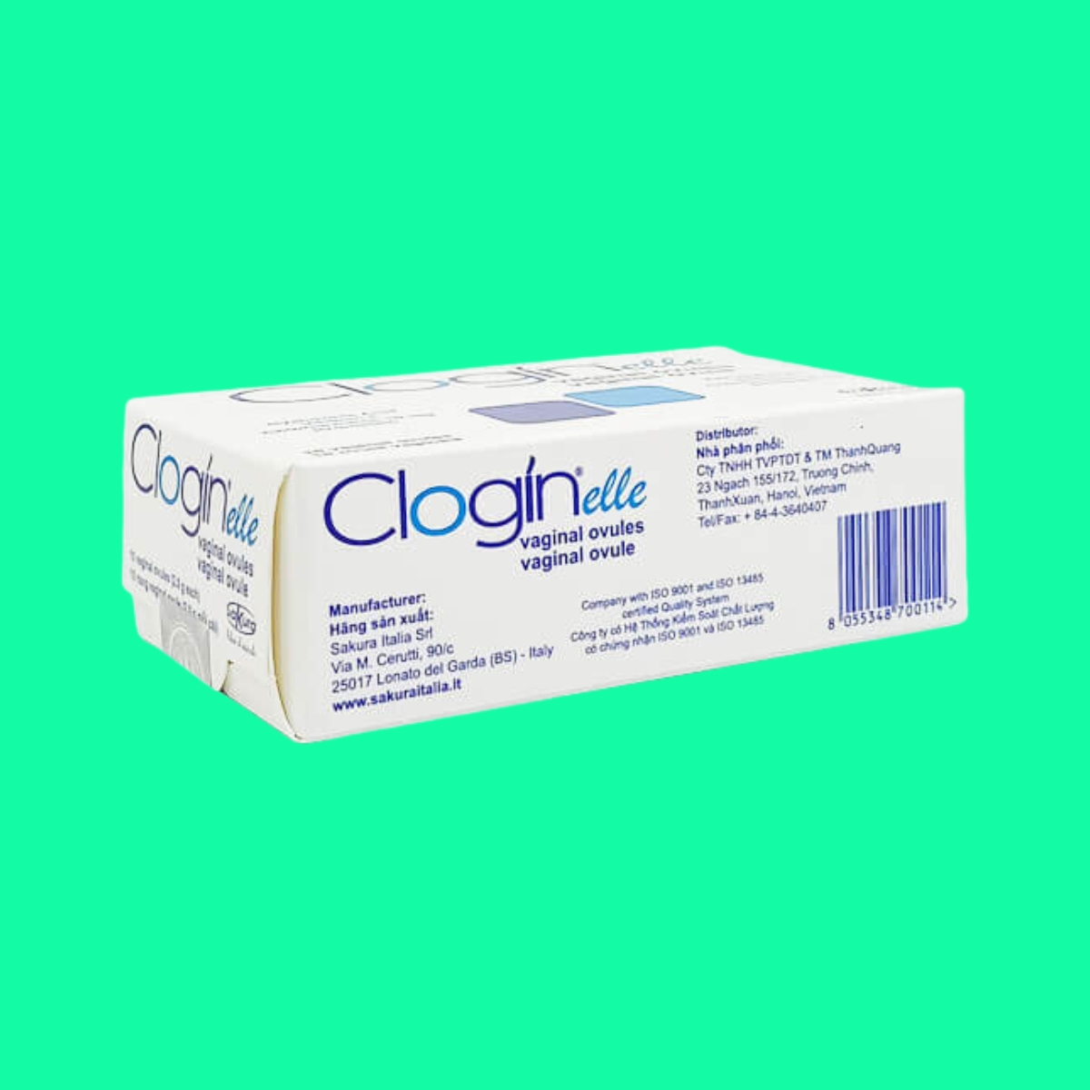 Clogin-Elle-12 Viên đặt âm đạo Clogin Elle