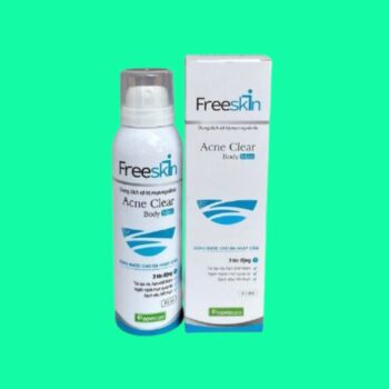 Dung dịch xịt trị mụn ngoài da Freeskin 3 Dung dịch xịt trị mụn ngoài da Freeskin