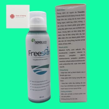 Dung dịch xịt trị mụn ngoài da Freeskin 5 Dung dịch xịt trị mụn ngoài da Freeskin