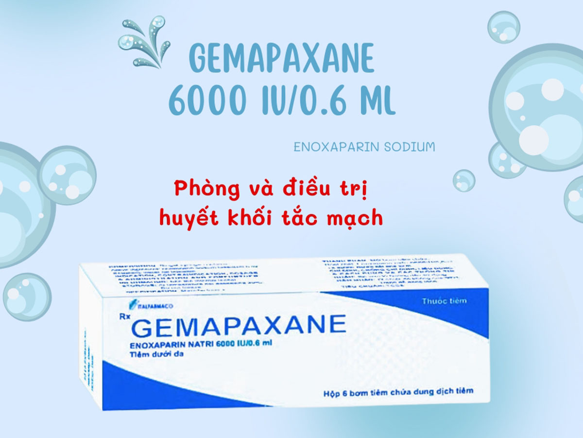 Gemapaxane 6000 IU/0.6 ml 16 Gemapaxane 6000 IU/0.6 ml