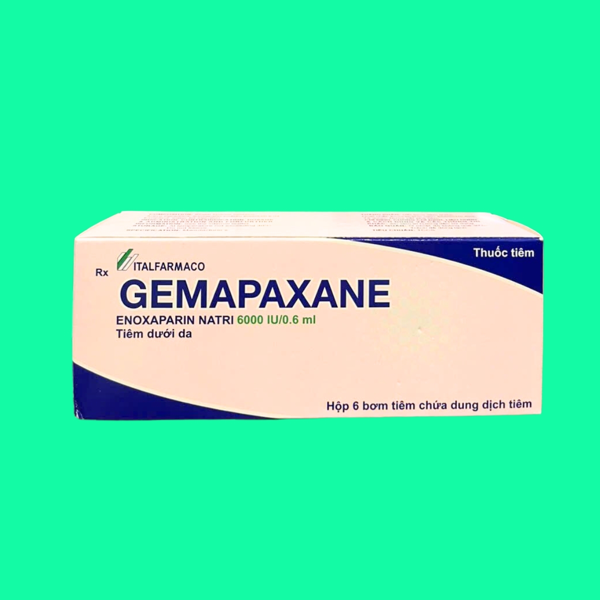 Gemapaxane-6000-IU-0.6-ml-5 Gemapaxane 6000 IU/0.6 ml