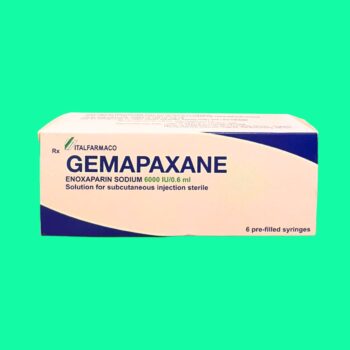 Gemapaxane 6000 IU/0.6 ml 2 Gemapaxane 6000 IU/0.6 ml