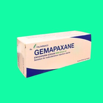Gemapaxane 6000 IU/0.6 ml 5 Gemapaxane 6000 IU/0.6 ml