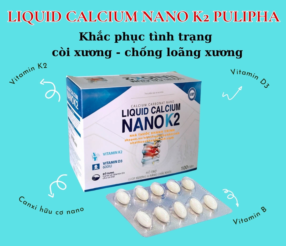 Liquid Calcium Nano K2 Pulipha 16 Liquid Calcium Nano K2 Pulipha