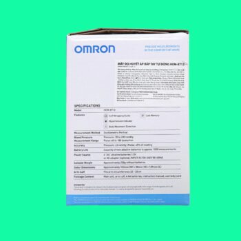 Máy đo huyết áp điện tử bắp tay Omron HEM 8712 Máy đo huyết áp điện tử bắp tay Omron HEM 8712