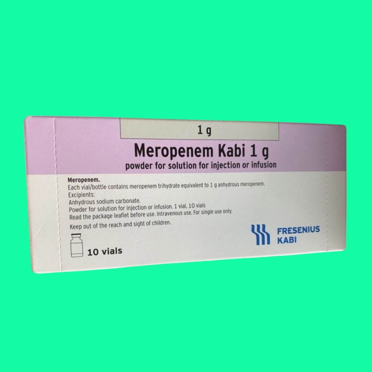 Meropenem Kabi 1g (3) Meropenem Kabi 1g