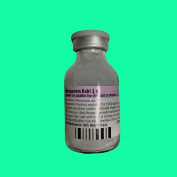 Meropenem Kabi 1g 5 Meropenem Kabi 1g