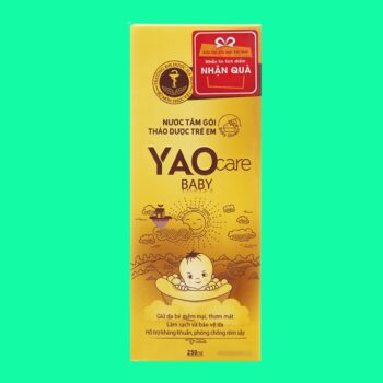 Nước tắm gội thảo dược trẻ em Yaocare Baby