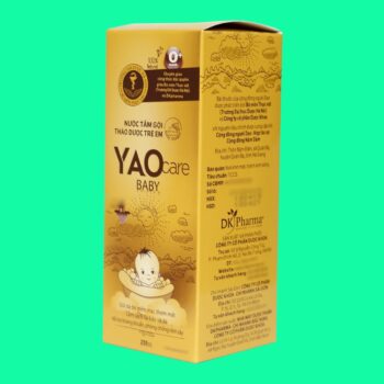 Nước tắm gội thảo dược trẻ em Yaocare Baby