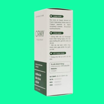 Oriky Massage Baby Oil