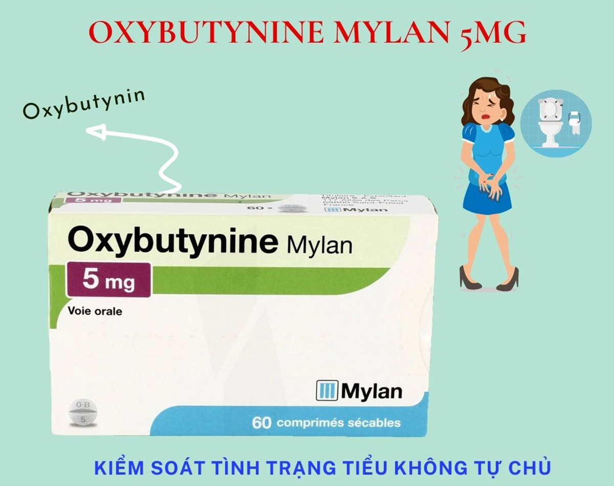 Oxybutynine Mylan 5mg