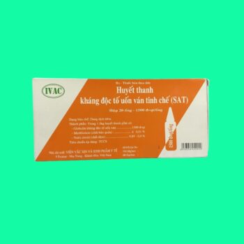 Huyết thanh kháng độc tố uốn ván tinh chế (SAT)