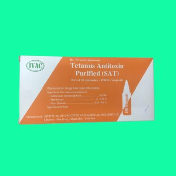 Huyết thanh kháng độc tố uốn ván tinh chế (SAT)
