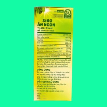 Siro Ăn Ngon DK Pharma