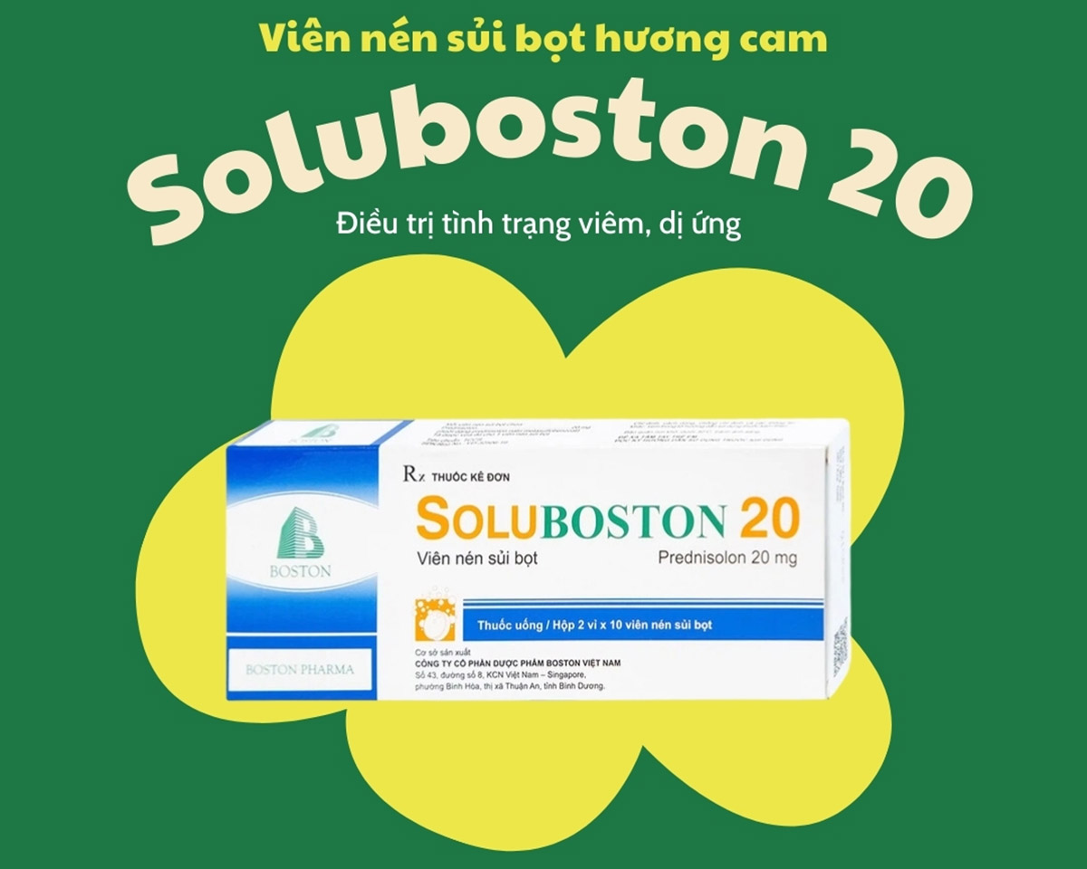 Soluboston 20 (viên sủi) 11 Soluboston 20 (viên sủi)