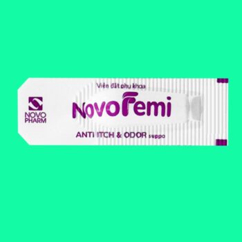 Viên đặt giảm ngứa khử mùi NovoFemi Treat Itch& Odor Suppo 3 Viên đặt giảm ngứa khử mùi NovoFemi Treat Itch& Odor Suppo