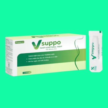 Viên đặt phụ khoa Vsuppo Yeast & Bacterial Treat