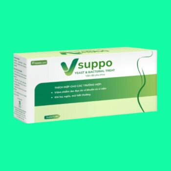 Viên đặt phụ khoa Vsuppo Yeast & Bacterial Treat