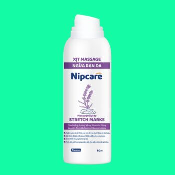 Xịt massage ngừa rạn da Nipcare 3 Xịt massage ngừa rạn da Nipcare