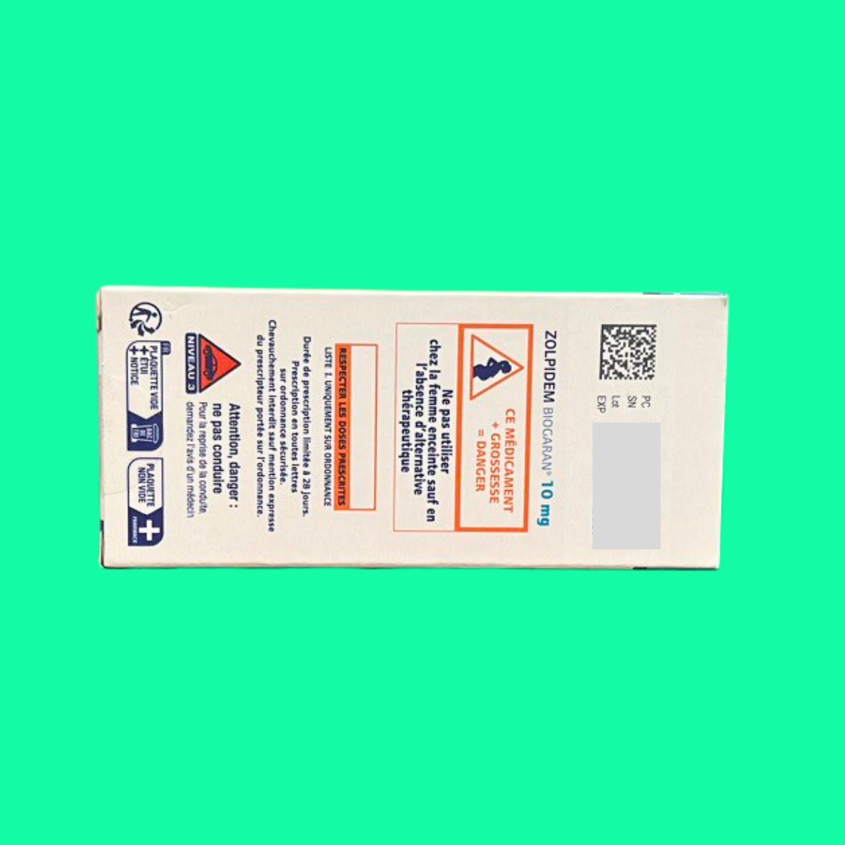 Zolpidem-Biogaran-10mg-6 Zolpidem Biogaran 10mg