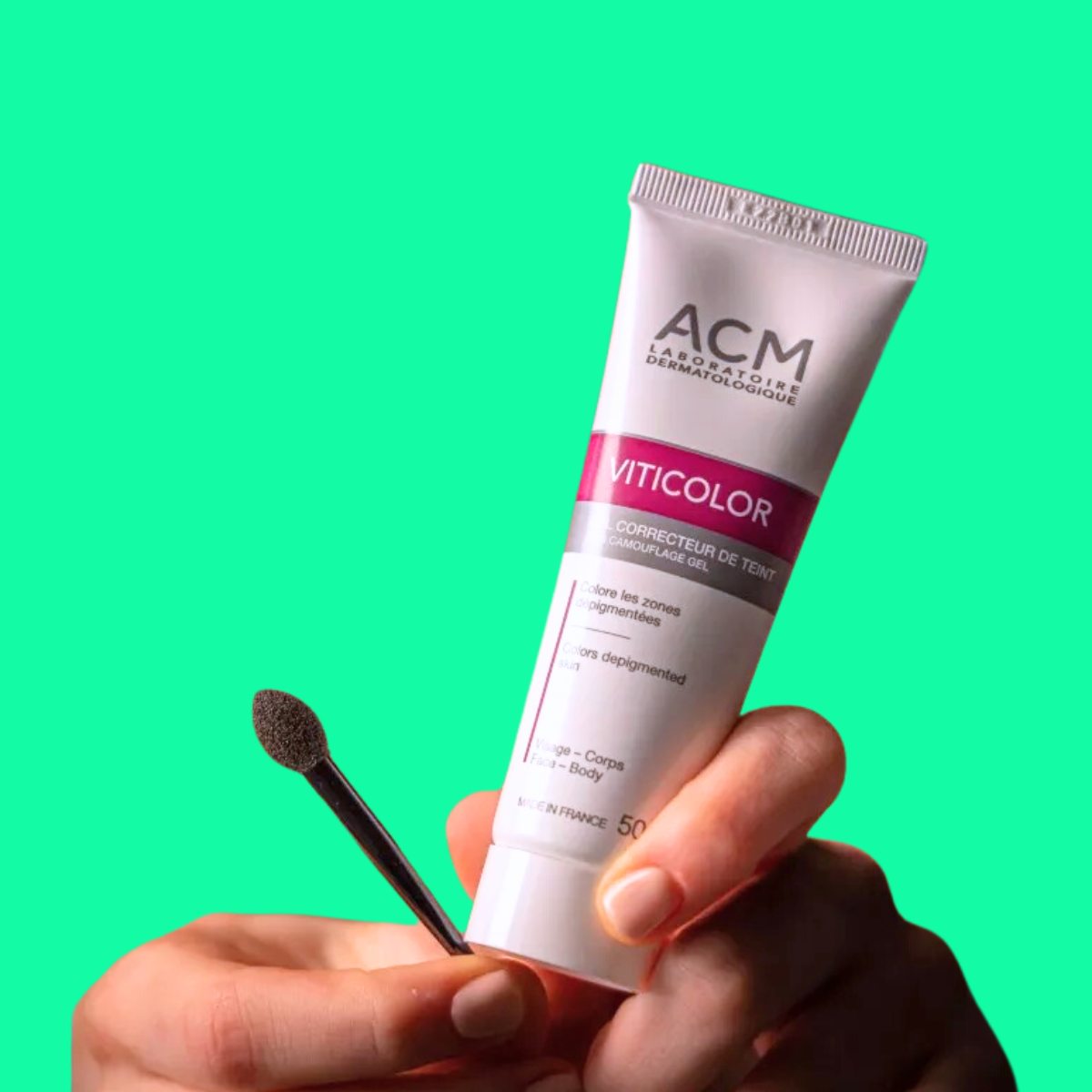 acm-viticolor-skin-camouflage-gel-50g-4 Kem ACM Viticolor Skin Camouflage Gel 50g