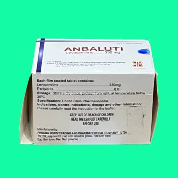 Anbaluti 330mg 8 Thuốc Anbaluti 330mg