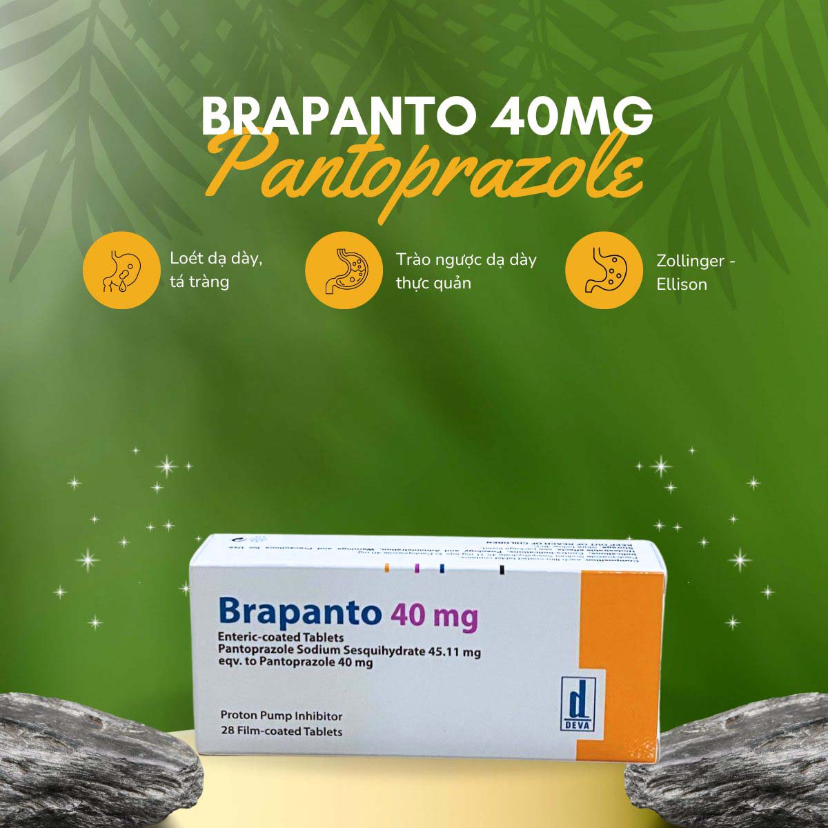 Brapanto 40mg 13 Thuốc Brapanto 40mg