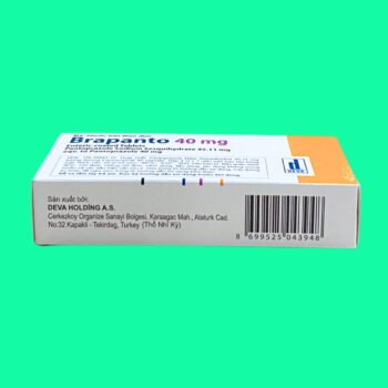 Brapanto 40mg 5 Thuốc Brapanto 40mg