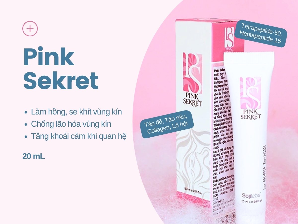 Công dụng của Pink Sekret