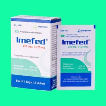 Thuốc Imefed 250mg/31,25mg