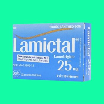 Thuốc Lamictal 25mg
