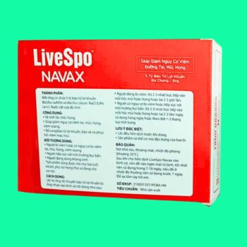 Livespo Navax màu đỏ