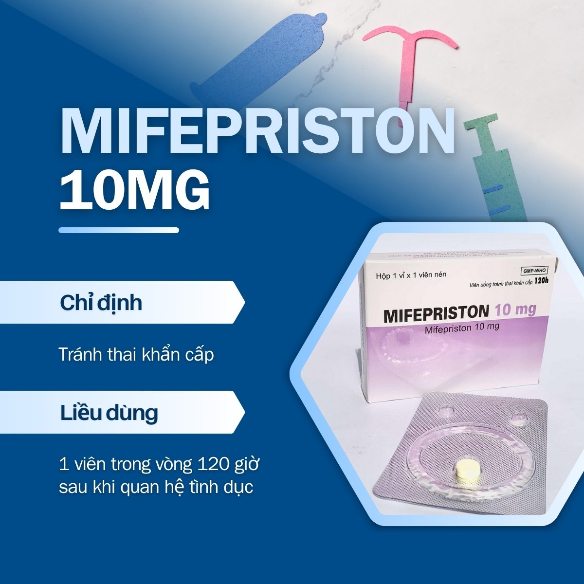Mifepristone 10mg Ba Đình 10 Thuốc Mifepristone 10mg