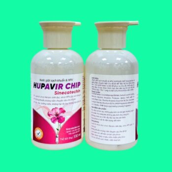 Nước giặt kháng khuẩn & HPV Hupavir Chip