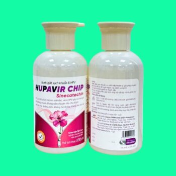 Nước giặt kháng khuẩn & HPV Hupavir Chip